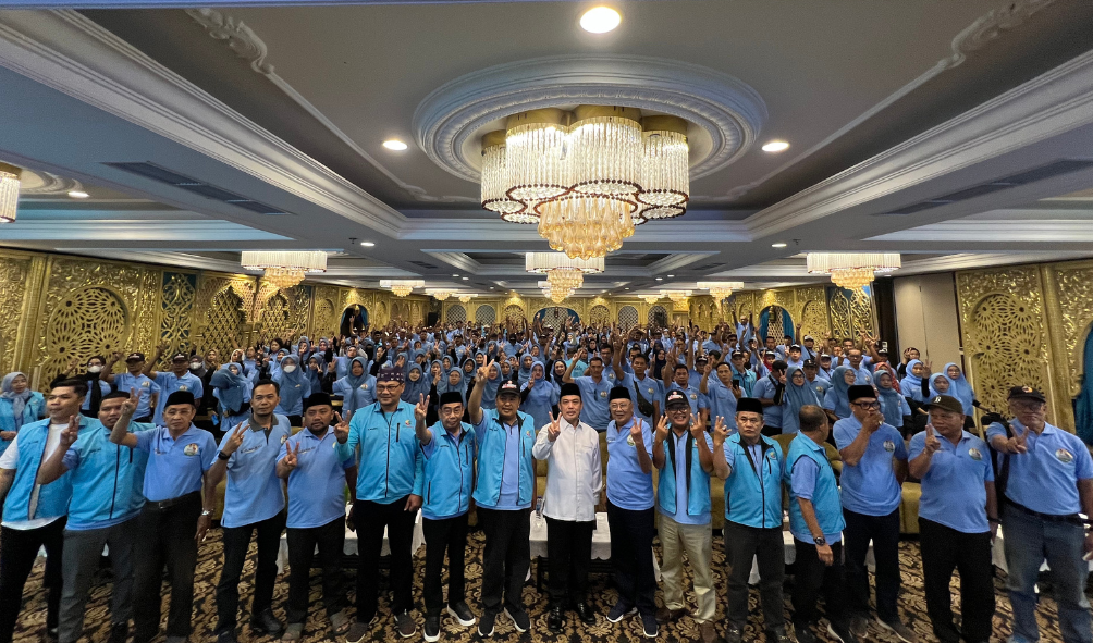 Sahabat NKRI menggelar konsolidasi di Mahkota Hotel, Kamis (14/11).