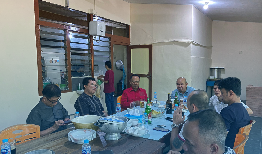 Krisantus Kurniawan saat di Paroki Katolik Singkawang