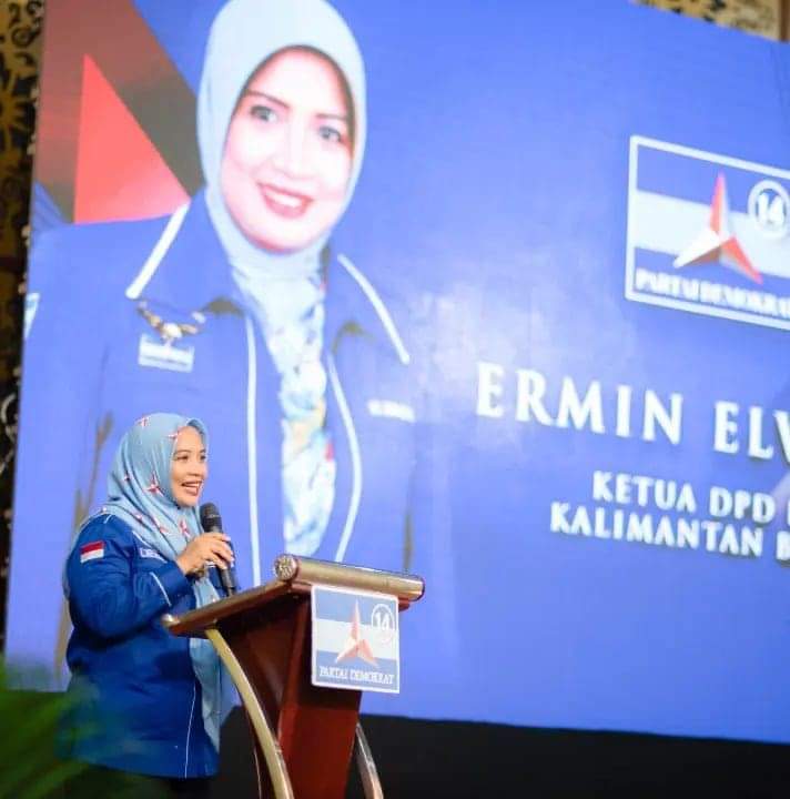 Ketua DPD Partai Demokrat Kalbar, Ermin Elviani