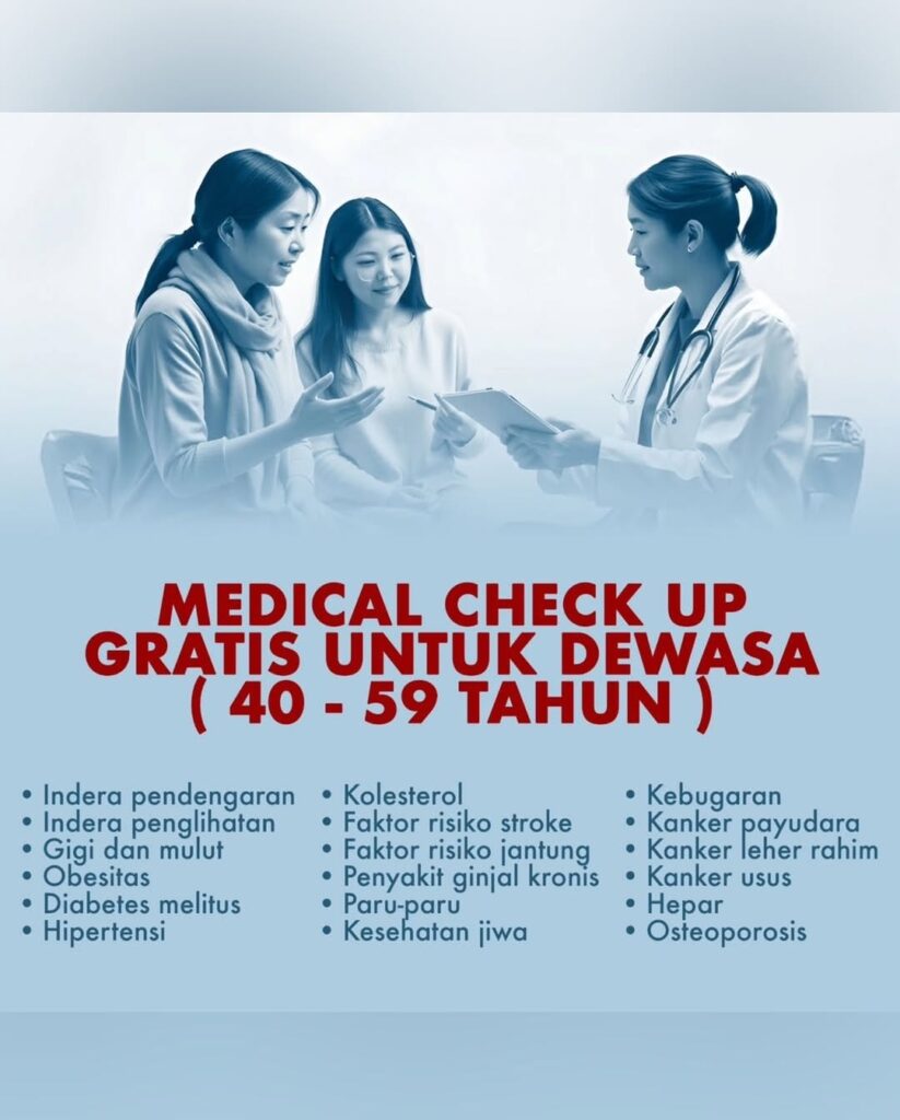 Presiden Prabowo Subianto meluncurkan program pemeriksaan kesehatan gratis (Medical Check Up/MCU) bagi masyarakat Indonesia yang sedang berulang tahun